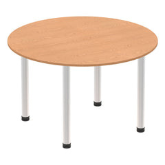 Impulse Round Table With Post Leg