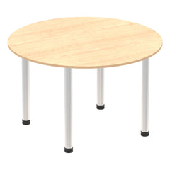 Impulse Round Table With Post Leg