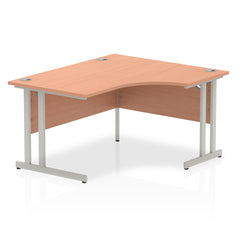 Impulse 1800mm Right Crescent Desk Cantilever Leg