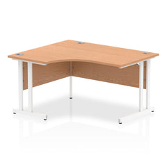 Impulse 1400mm Left Crescent Desk Cantilever Leg