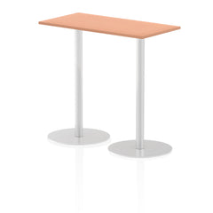 Italia Slimline Rectangular Poseur Table