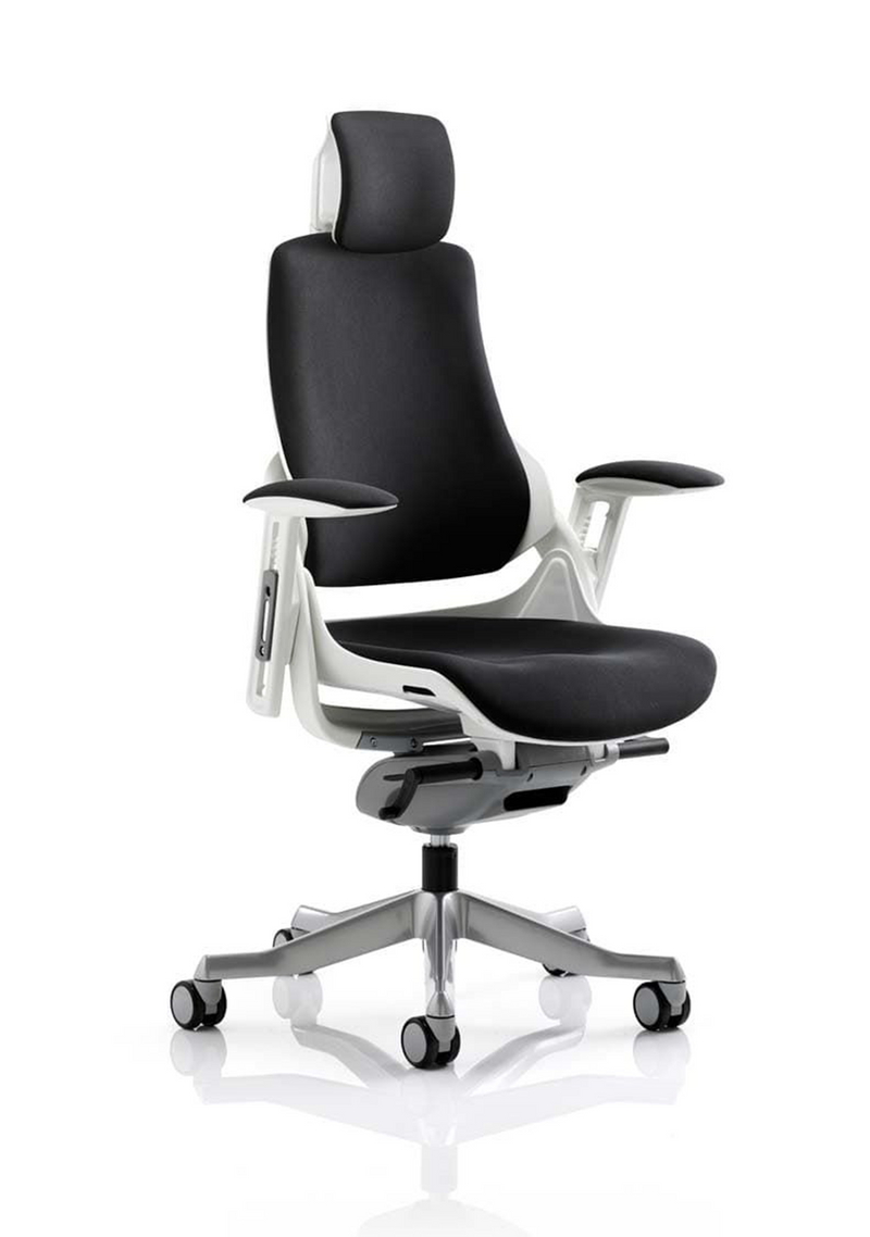 Zure Executive Chair with White Shell