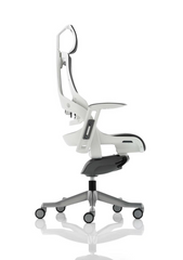 Zure Executive Chair with White Shell