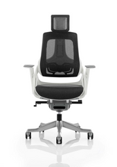 Zure Executive Chair with White Shell