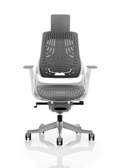 Zure Executive Chair with White Shell