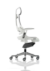 Zure Executive Chair with White Shell