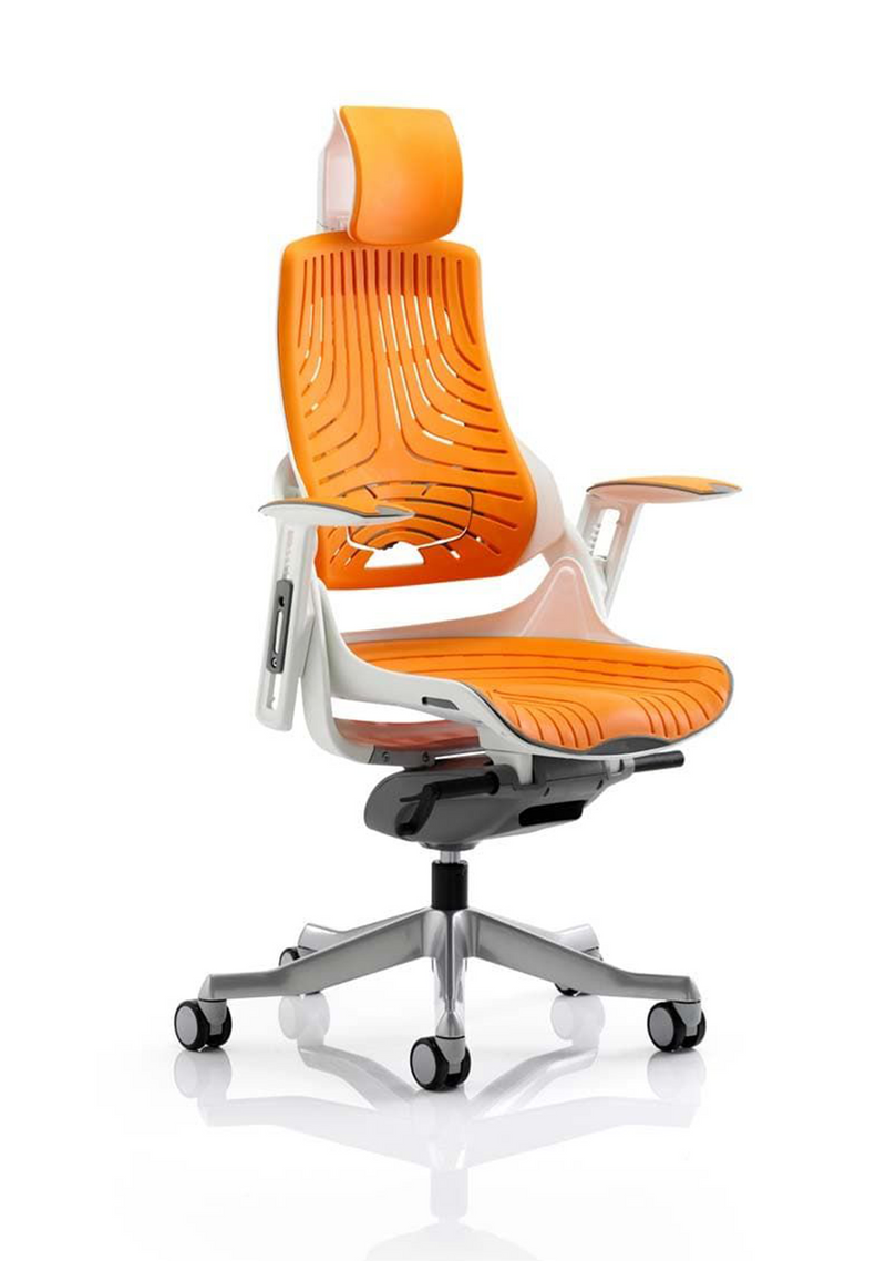 Zure Executive Chair with White Shell