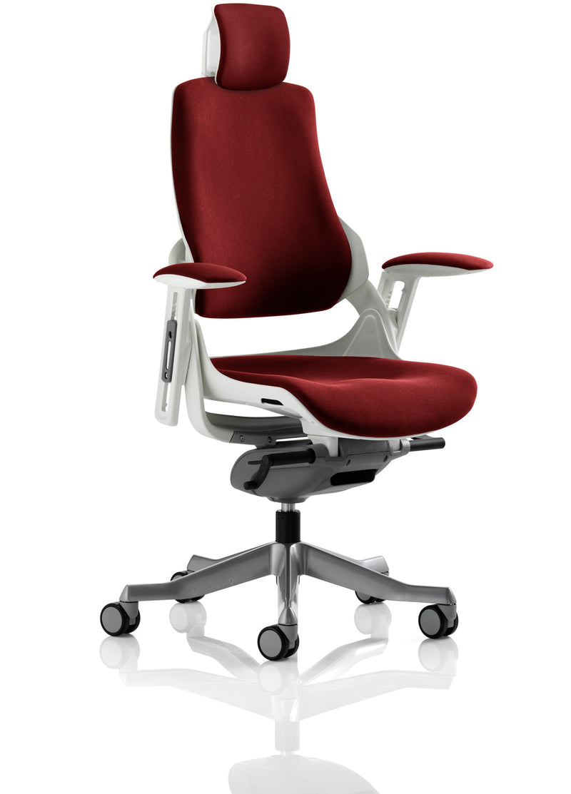 Zure Executive Chair with White Shell