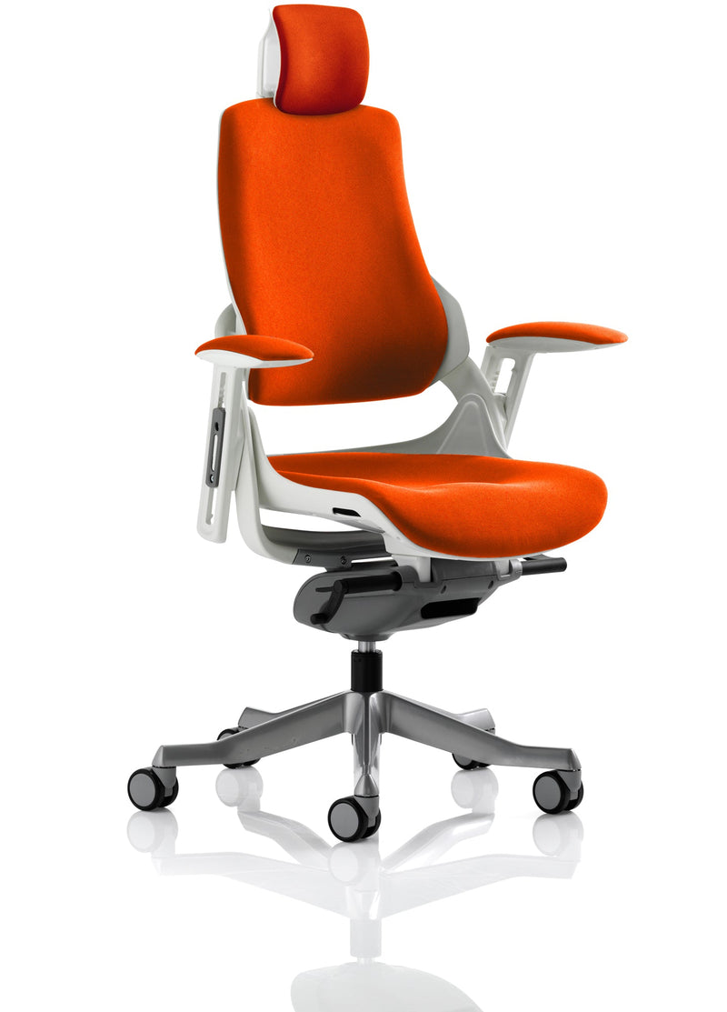 Zure Executive Chair with White Shell