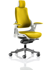 Zure Executive Chair with White Shell