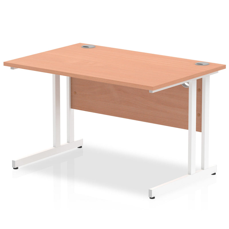 Impulse 1200mm Straight Desk Cantilever Leg