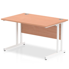 Impulse 1200mm Straight Desk Cantilever Leg