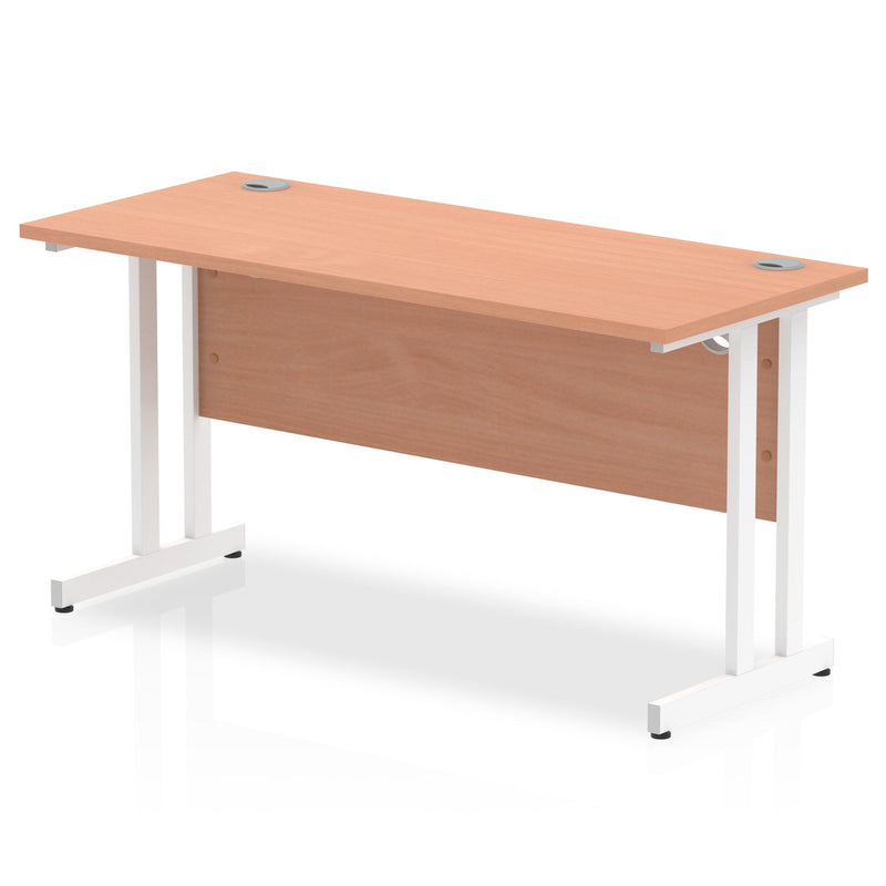 Impulse 1400mm Slimline Desk Cantilever Leg