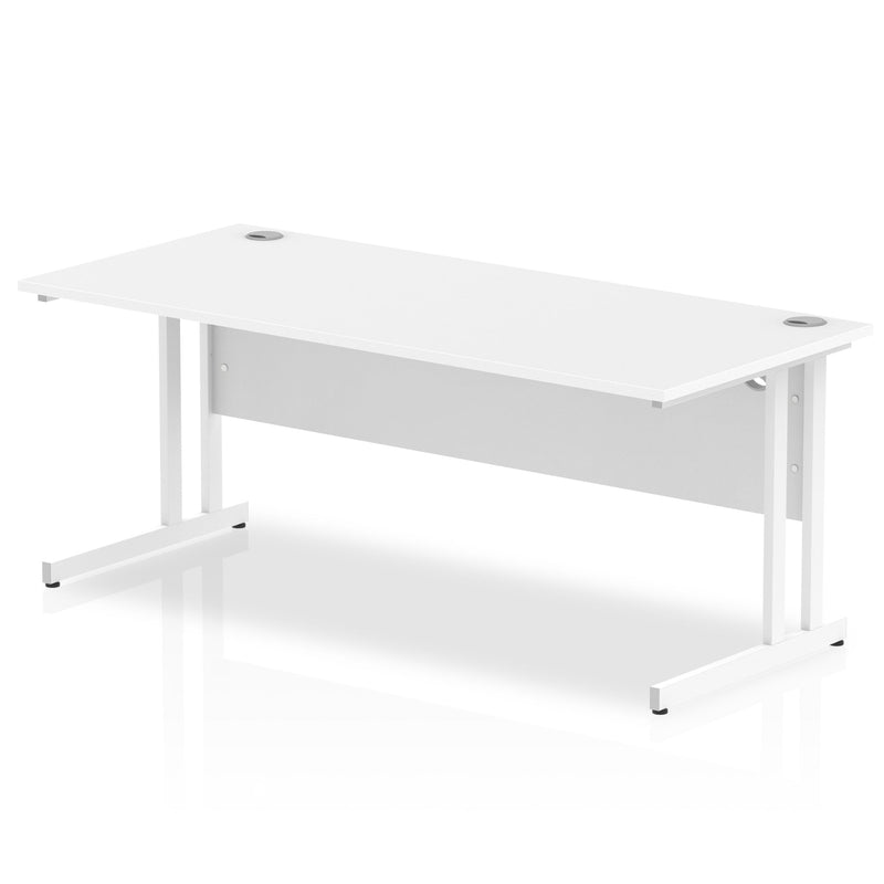 Impulse 1800mm Straight Desk Cantilever Leg