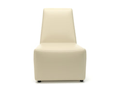 Pella 65cm Wide Chair in Cristina Marrone Ultima Faux Leather