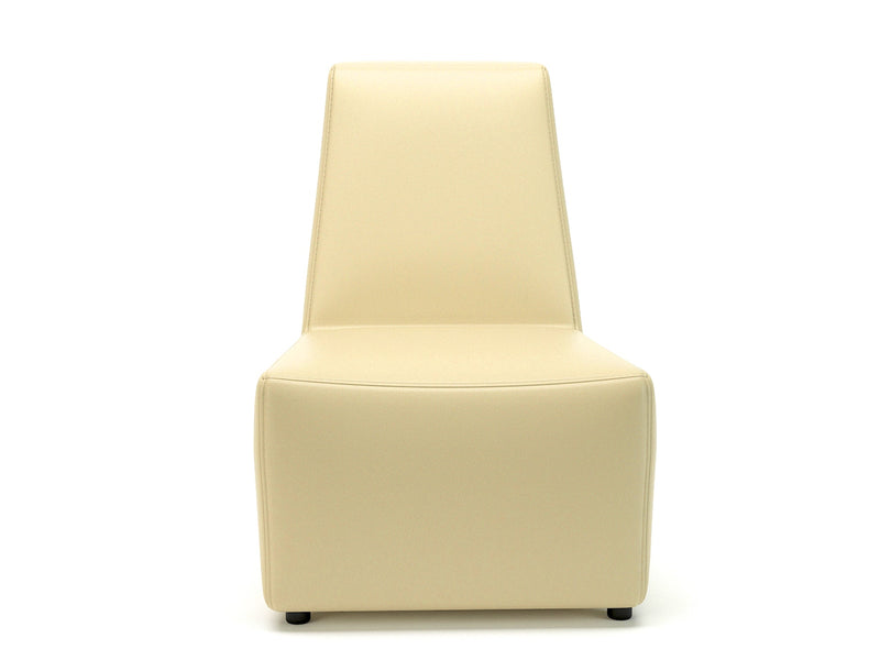 Pella 65cm Wide Chair in Cristina Marrone Ultima Faux Leather