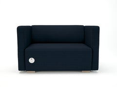 Carmel 130cm Wide Sofa in Camira Era Fabric with Socket