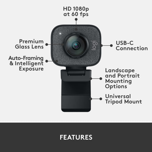 Logitech StreamCam Webcam