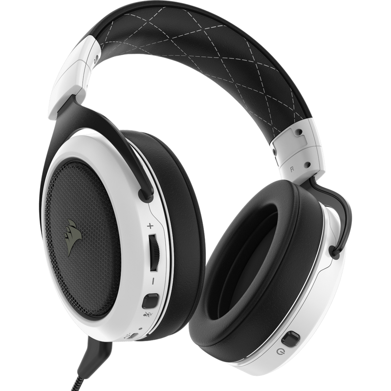 Corsair HS70 White Wireless 7.1 Gaming Headset Back to the Office