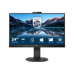 Philips B Line 243B9H 1920 x 1080 Full HD Resolution 75Hz Refresh Rate 4ms Response Time VGA HDMI DisplayPort LED Monitor