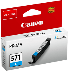 Canon CLI571C Cyan Standard Capacity Ink Cartridge 7ml - 0386C001