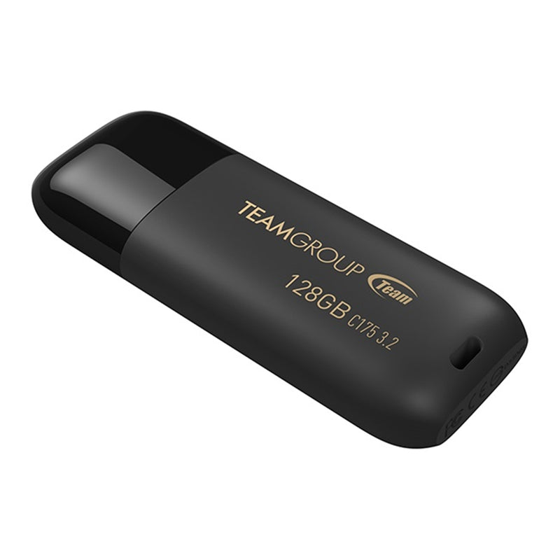 Team C175 128GB USB 3.2 Flash Drive - Black