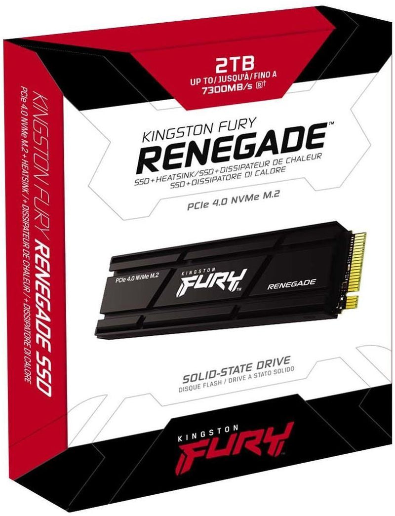 Kingston FURY Renegade - SSD - 2 TB - PCIe 4.0 x4 (NVMe)