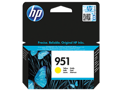 HP 951 Yellow Standard Capacity Ink Cartridge 700 pages for HP OfficeJet Pro 251/276/8100/8600/8610/8620 - CN052AE