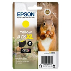 Epson 378XL Squirrel Yellow High Yield Ink Cartridge 9ml - C13T37944010