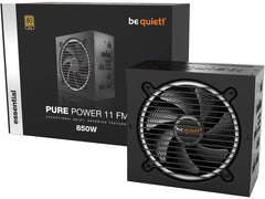 Be Quiet! 850W Pure Power 11 FM PSU, Fully Modular, Rifle Bearing Fan, 80+ Gold, Cont. Power