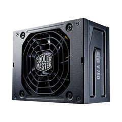 COOLER MASTER V750 SFX Gold 750W PSU, 92mm Silent FDB Fan, 80 PLUS Gold, Fully Modular, UK Plug, SFX Form Factor, SFX to ATX Bracket Included