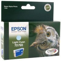 Epson T0795 Owl Light Cyan High Yield Ink Cartridge 11ml - C13T07954010