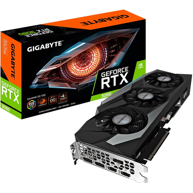 Gigabyte Nvidia GeForce RTX 3080 GAMING OC 10GB LHR Triple Fan RGB Graphics Card