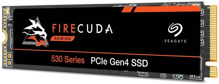 Seagate 500GB FireCuda 530 M.2 NVMe SSD, M.2 2280, PCIe 4.0, TLC 3D NAND, R/W 7000/3000 MB/s, 400K/700K IOPS, PS5 Compatible