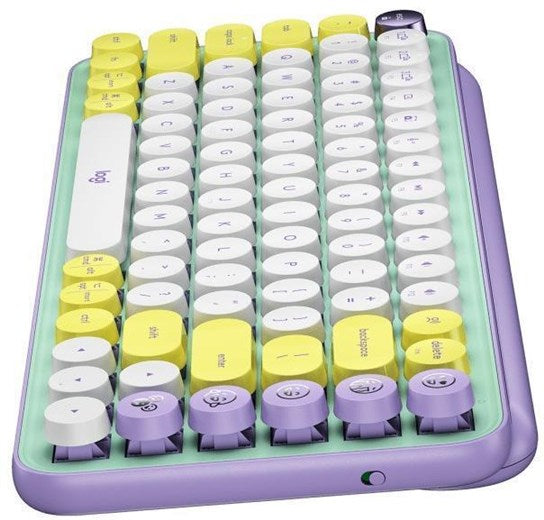 Logitech Pop Keys RF Wireless Bluetooth QWERTY UK English Mechanical Keyboard - Daydream Mint