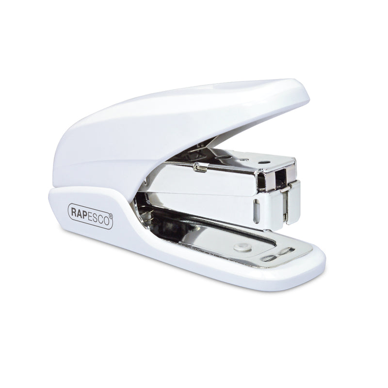 Rapesco X5 Mini Less Effort Stapler Plastic 20 Sheet White