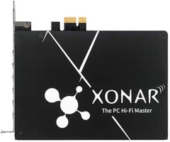 Asus XONAR AE Soundcard, PCIe, 7.1, Hi-Res Audio, 150ohm Headphone Amp, HQ DAC, EMI Back Plate